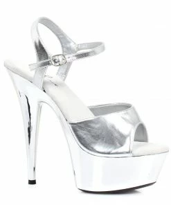 Ellie Shoes 609-Chrome 6” Heels 13 Ellie Shoes 609-Chrome 6” Heels