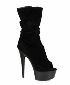 Ellie Shoes 6” Heels 609-Scrunch