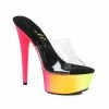 Ellie Shoes 6β Heels 609-Sherbert 1 Ellie Shoes 6β Heels 609-Sherbert