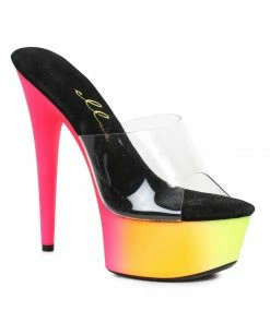 Ellie Shoes 6” Heels 609-Sherbert