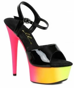 Ellie Shoes 6” Heels 609-Sunrise
