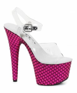 Ellie Shoes 7” Heels 709-Mermaid