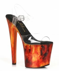 Ellie Shoes 821-Fiery 8” Heels