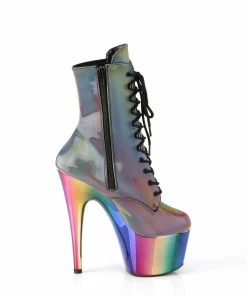 Pleaser Sale Liquidation - Adore 1020RC-REFL / Size 5 7” Heels