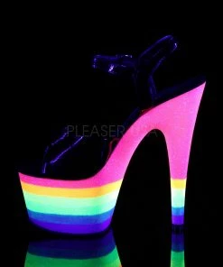Pleaser Adore 709UVRB 7” Heels