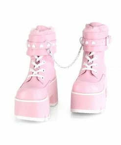 Demonia 3” Heels Ashes 57