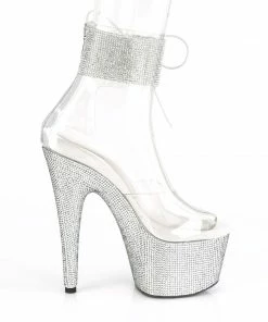 Pleaser 7” Heels Bejeweled 724RS 8 Pleaser 7” Heels Bejeweled 724RS