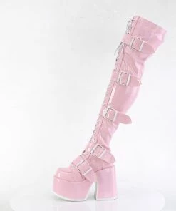 Demonia 5” Heels Camel 305 15 Demonia 5” Heels Camel 305