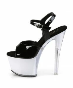 Pleaser 7” Heels Discolite 709 8 Pleaser 7” Heels Discolite 709