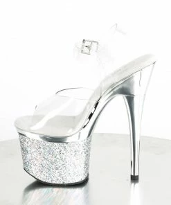 Pleaser Esteem 708CHLG 7” Heels