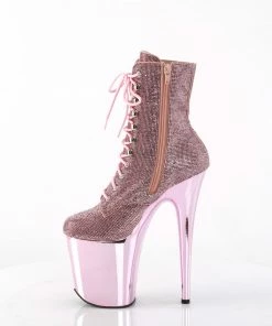 Pleaser 8” Heels Flamingo 1020CHRS