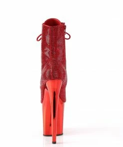 Pleaser 8” Heels Flamingo 1020CHRS