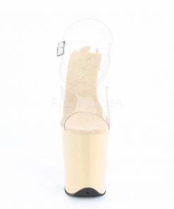 Pleaser 8” Heels Flamingo 808