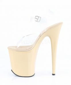 Pleaser 8” Heels Flamingo 808