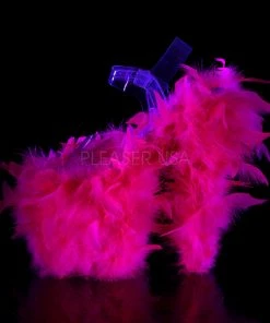 Pleaser 8” Heels Flamingo 808F