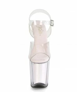 Pleaser 8” Heels Flamingo 808G