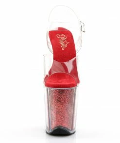 Pleaser 8” Heels Flamingo 808G