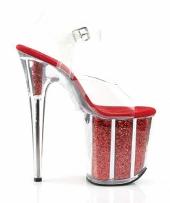 Pleaser 8” Heels Flamingo 808G