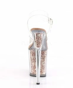 Pleaser 8” Heels Flamingo 808G