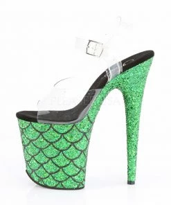 Pleaser Flamingo 808MSLG 8” Heels