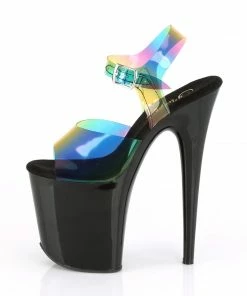 Pleaser Flamingo 808RB 8” Heels