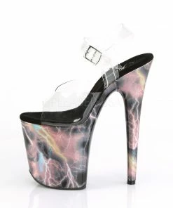 Pleaser 8” Heels Flamingo 808STORM