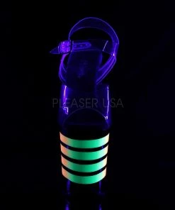 Pleaser Flamingo 808UVLN 8” Heels