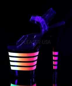 Pleaser Flamingo 808UVLN 8” Heels