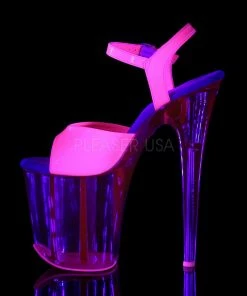 Pleaser Flamingo 809UVT 8” Heels