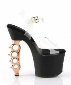 Pleaser 7” Heels Irongrip 708