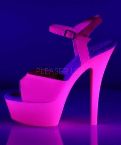 Pleaser 6” Heels Kiss 209UV 8 Pleaser 6” Heels Kiss 209UV