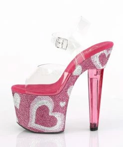 Pleaser Lovesick 708HEART 7” Heels