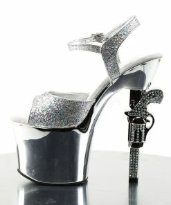 Pleaser Revolver 709G 7” Heels
