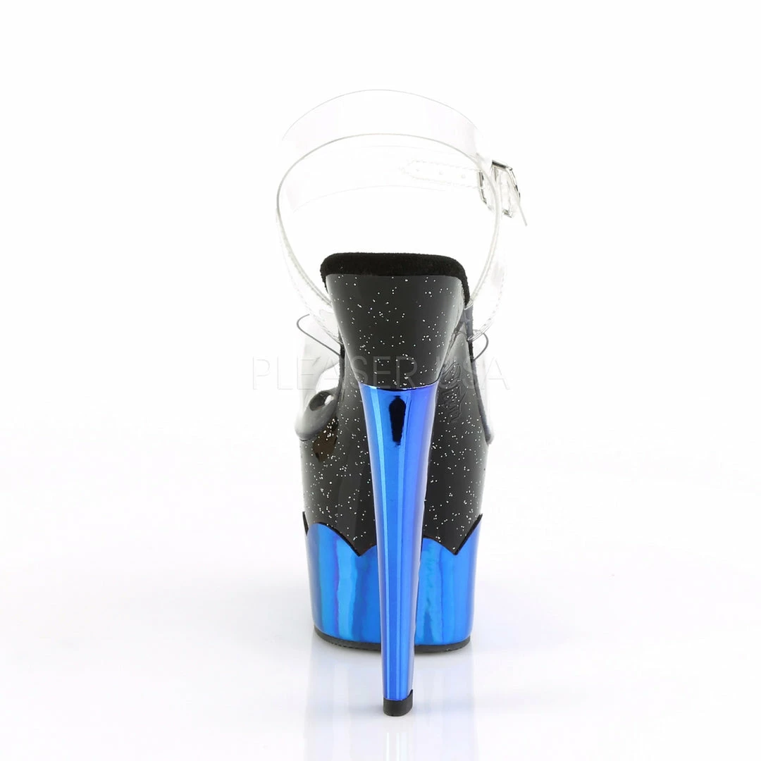 Pleaser Scallop 708-2HGM 7” Heels 10 Pleaser Scallop 708-2HGM 7” Heels