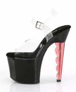 Pleaser Scallop 708 7” Heels