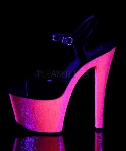 Pleaser Sale 7” Heels Liquidation - Sky 309UVLG / Size 5