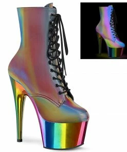Pleaser Sale Liquidation - Adore 1020RC-REFL / Size 5 7” Heels