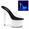 Pleaser Adore 701UV 7” Heels