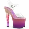 Pleaser Ariel 708OMBRE 7” Heels