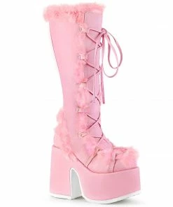 Demonia 5” Heels Camel 311