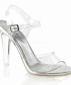 Fabulicious Clearly 408 4” Heels