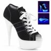 Pleaser Delight 600SK-01 6” Heels