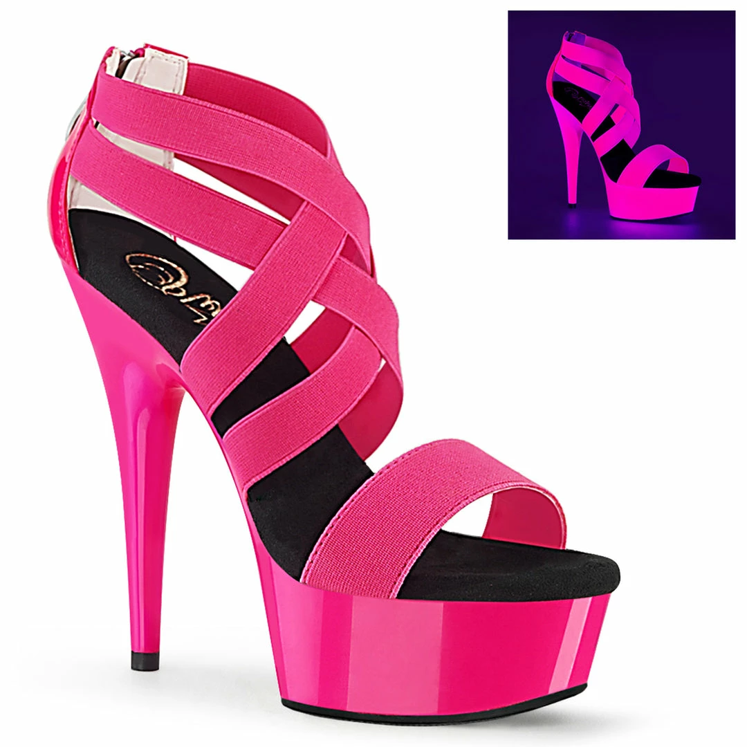 Pleaser Delight 669UV 6” Heels 3 Pleaser Delight 669UV 6” Heels