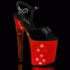 Pleaser Discolite 809 8” Heels