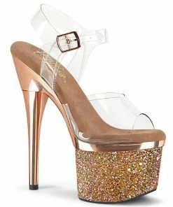 Pleaser Esteem 708CHLG 7” Heels