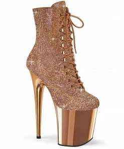 Pleaser 8” Heels Flamingo 1020CHRS