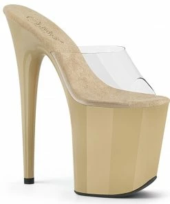 Pleaser 8” Heels Flamingo 801