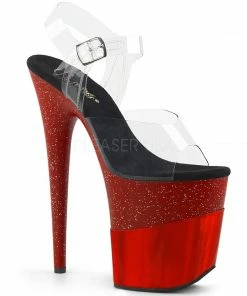 Pleaser 8” Heels Flamingo 808-2HGM 17 Pleaser 8” Heels Flamingo 808-2HGM