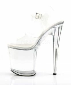 Pleaser 8” Heels Flamingo 808