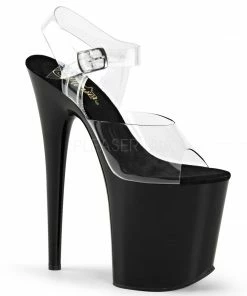 Pleaser 8” Heels Flamingo 808